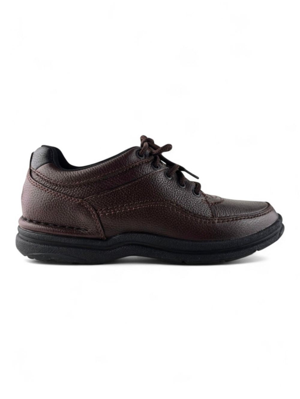 Rockport Men's World Tour Classic Walking Shoes Brown Pebbled Leather K70884 9